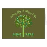 Everyday Is Earth Day Tees and Gifts Greeting Cards