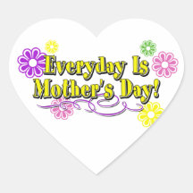 Everyday Is Mother's Day! Flowers & Type Stickers