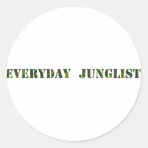 Everyday Junglist Sticker