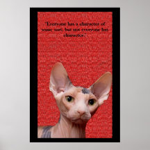 "Everyone Has Character." Print