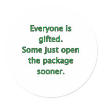 Everyone Is Gifted Stickers