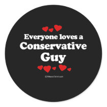 Everyone Loves a Conservative Guy T-shirt