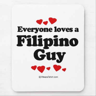 Everyone loves a Filipino guy Mouse Pad by humortees