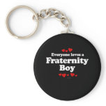 Everyone Loves a Fraternity Boy T-shirt Key Chains