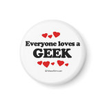 Everyone loves a geek refrigerator magnets
