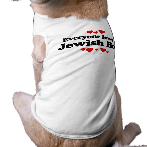 Everyone Loves a Jewish Boy T-shirt Doggie Tee Shirt