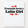 Everyone loves a Latin girl Mouse Mats