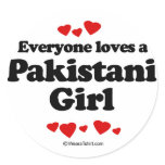 Everyone loves a Pakistani girl stickers