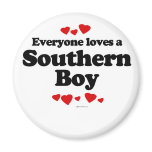 Everyone loves a Southern boy magnets