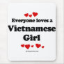 Everyone loves a Vietnamese girl Mouse Mats