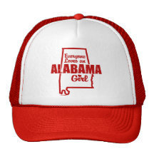 Everyone Loves An Alabama Girl Mesh Hat
