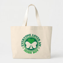 Everyone Loves an Irish Boy Canvas Bag