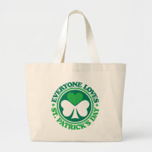 Everyone Loves St. Patrick's Day Canvas Bag