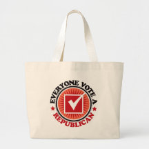 Everyone Vote A Republican Tote Bags
