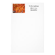 EVERYTHING A SEASON Stationery Autumn Leaves MOM