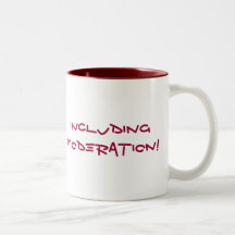 Everything in Moderation... NOT Mug