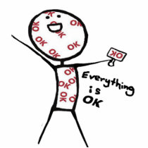 Everything is OK scupture thing Cut Out