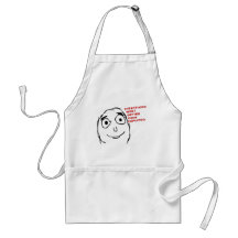 Everything went better than expected apron