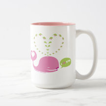 EveWhale Sweet Pink Coffee/Tea Mug
