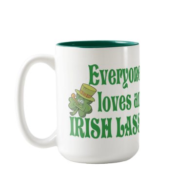 Eveyone Loves an Irish Lass Mug by mazireland