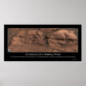 Evidence of a Watery Past on Mars posters