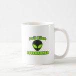 Evil Alien Astronomer Coffee Mug