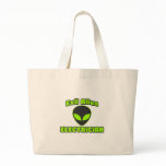 Evil Alien Electrician Canvas Bags