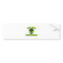 Evil Alien Electrician Bumper Sticker