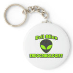 Evil Alien Endocrinologist keychains