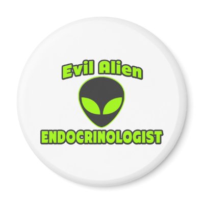 Evil Alien Endocrinologist by Endocrinologist