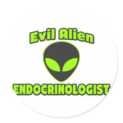 Evil Alien Endocrinologist by Endocrinologist