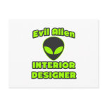 Evil Alien Interior Designer
