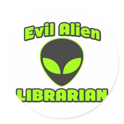 Evil Alien Librarian by Jobs_And_Occupations