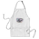 Evil Alien Monster Futuristic Sci-Fi by Al Rio aprons