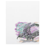 Evil Alien Monster Futuristic Sci-Fi by Al Rio letterhead