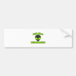 Evil Alien Neurosurgeon Bumper Stickers
