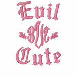Evil But Cute Embroidered Tee