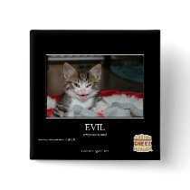 Evil Pinback Button
