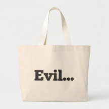 Evil Canvas Bag