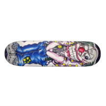 EVIL CLOWN BOARD ONLY SKATEBOARD