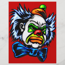 Evil Clown Murders Full Color Flyer