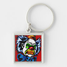 Evil Clown Murders Keychains