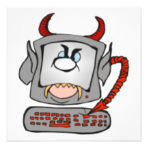 evil computer custom invite