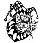 EVIL COURT JESTER T SHIRT
