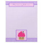 Evil Cute Cupcake Kawaii Stationery Large letterhead