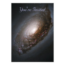 Evil Eye Galaxy Custom Invitation