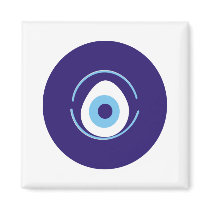 Evil Eye Refrigerator Magnet