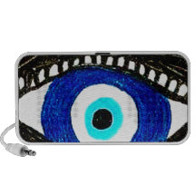 Evil eye portable speaker
