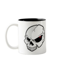 Evil Eye Skull Coffee Mug