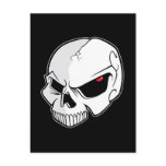Evil Eye Skull Post Cards
